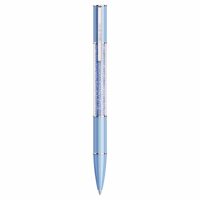 Crystalline ballpoint pen